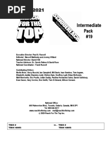Intermediate: PP Pack #19