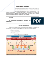 Teoría General de Sistema