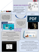 Infografia de Derecho Positivo y Natural