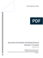 Relacion Esfuerzos Deformacion en Solidos y Fluidos