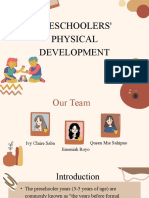 Preschoolers Physical Development 1