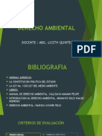 Bibliografía Derecho Ambiental