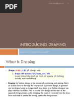 Introducing Draping