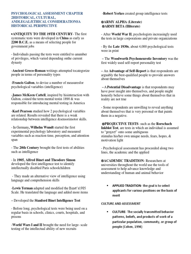 Psych Assessment Chapter 2 | PDF | Psychology | Intelligence Quotient