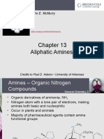 Chapter 13 Aliphatic Amines