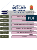 Utilidad de Los Metales