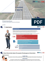 Materi Seminar Tantangan Investasi & Pengoperasian Tol Indonesia Rev.1