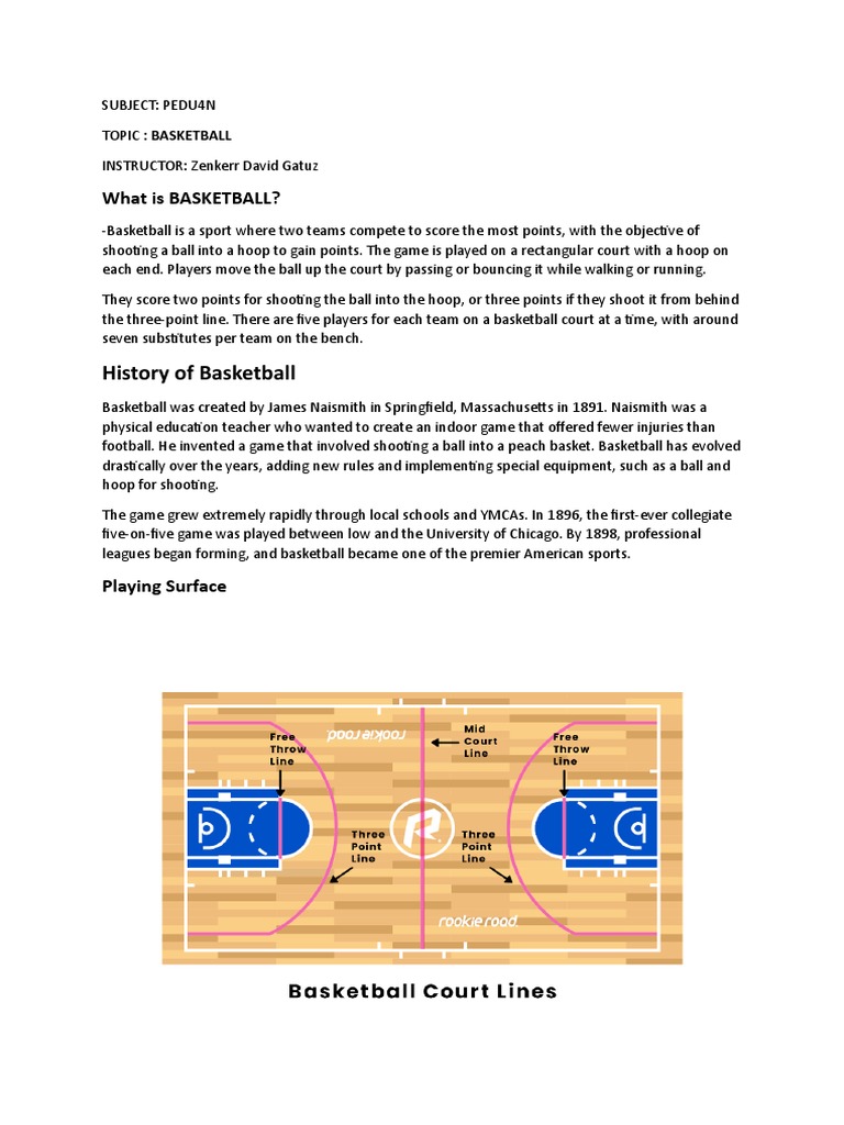 Basketball Pedu4 | PDF | Basketball Positions | Ball Games