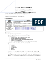 Examen de Desarrollo REALIDAD NACIONAL E INTERNACIONAL