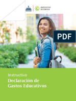 Instructivo Declaracion Gastos Educativos