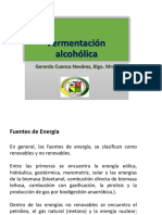 Fermentación Alcohólica