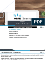 Chap 5 - Cost-Volume-Profit Analysis