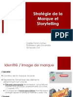 Strategie de La Marque Et Storytelling M2 MD