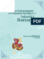 Meat Consumption and Animal Sacrifice in Valmiki Ramayan