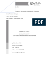 Ejercicio Practico, Anexo Capitulo 4 - Estrategia y Fuerza de Ventas