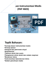 Konsep Dasar Instrumentasi Medis