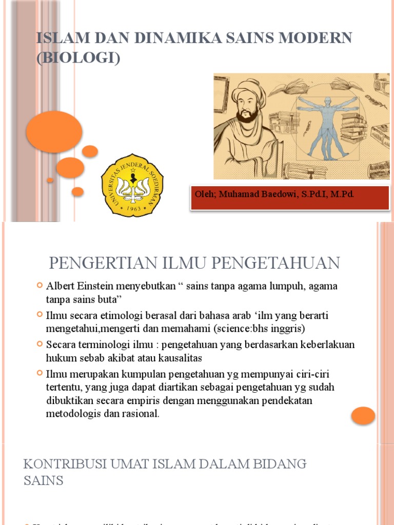 Integrasi Sains dan Agama dalam Islam | PDF
