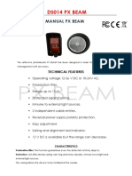 Manual fotoceldas DS014-PX-BEAM