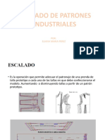 Escalado de Patrones de Prendas de Vestir