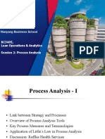 Process Analysis I