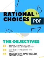 The Theory of Rational Choices