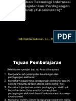 BAB 3 Menggunakan Teknologi Informasi Dan Menjalankan Perdagangan Elektronik (E-Commerce)