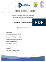 Manual de Bienvenida 