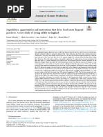 Capabilities, Opportunities and Motivations That Drive Food Waste Disposal Practices-A Case Study of Young Adults in England