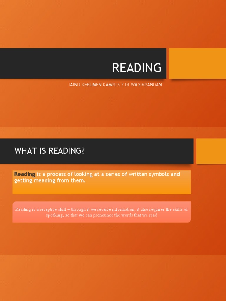 Reading pdf learning learning methods