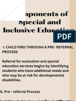 FTC4 CHAPTER 4 Components of Special and Inclusive Education