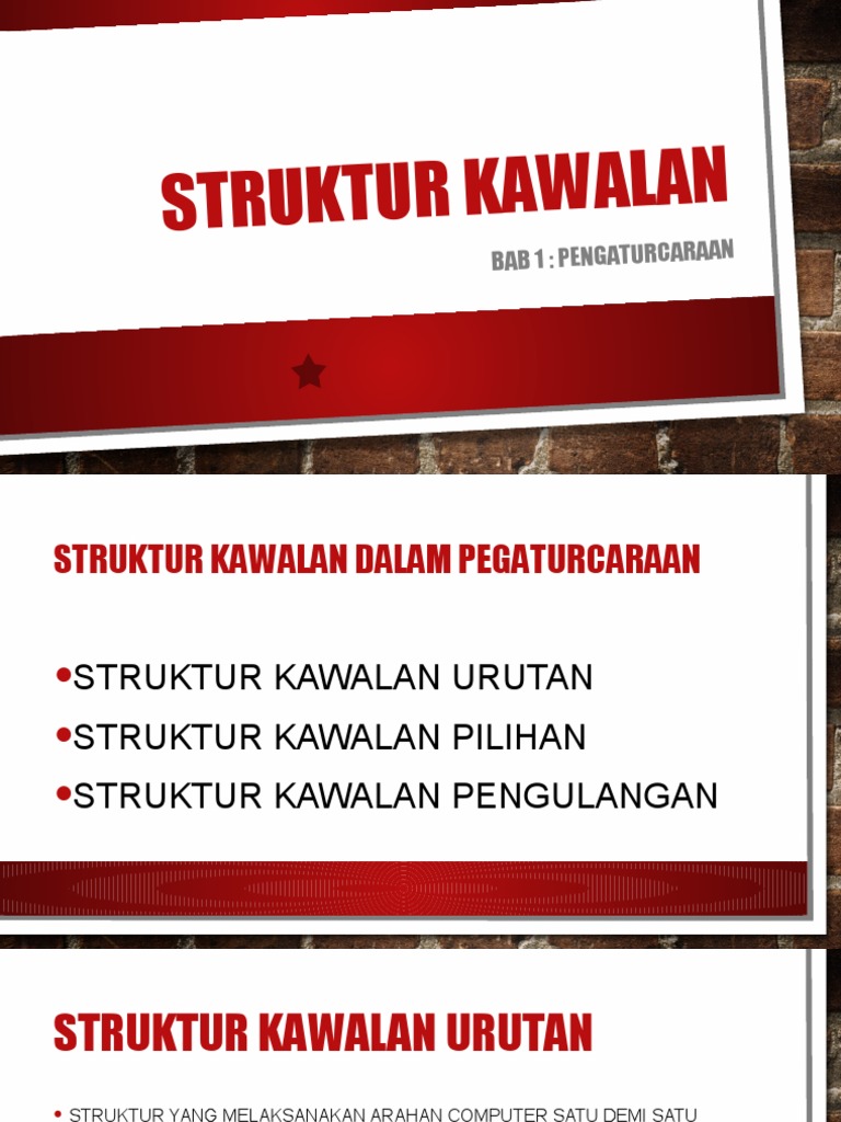 Struktur Kawalan | PDF