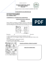 Fundamento Mi Aprendizaje - Ficha de Trabajo de Dpcc-1era Clase-3er Bimestre