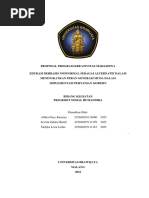 Contoh Proposal PKM-RSH 2024 | PDF