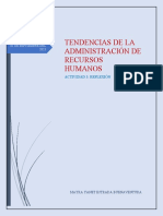 Tendencias de La Administración de Recursos Humanos