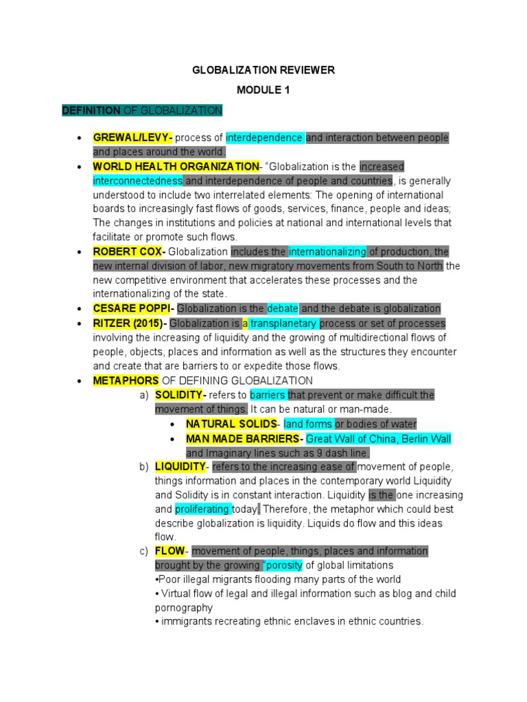 THE GLOBALIZATION READER 6TH EDITION PDF visual data 6