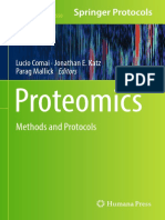 Proteomics: Methods and Protocols