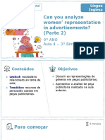 Can You Analyze Women' Representation in Advertisements? (Parte 2)