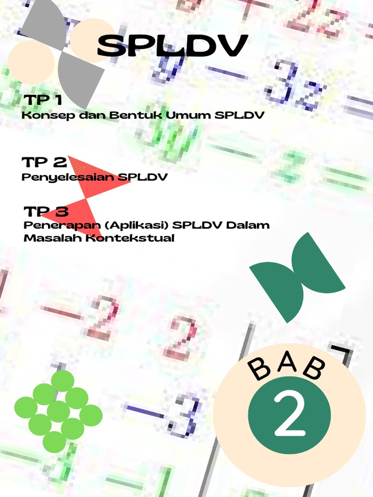 Aplikasi dan Perbedaan SPLDV dan PLDV | PDF