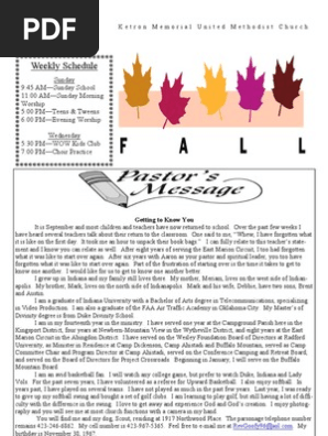 Church Newsletter