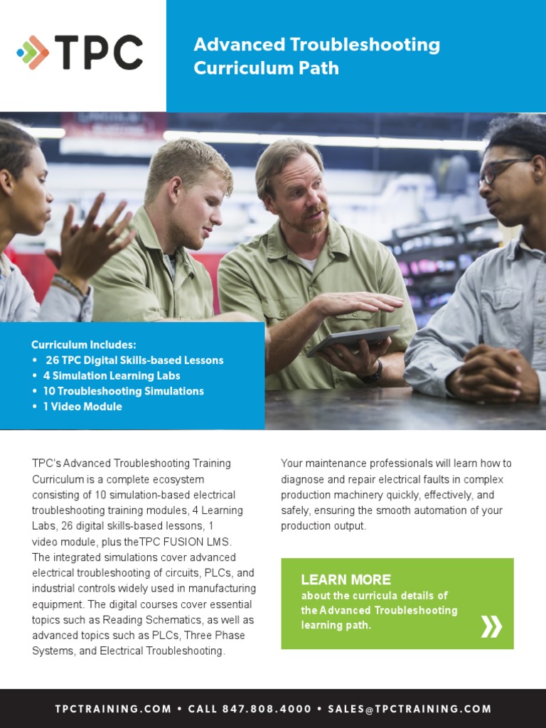 Advanced Troubleshooting CurriculumV2 PDF Programmable Logic Controller Troubleshooting