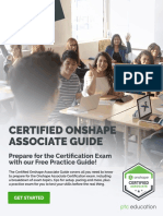 Onshape Certification Guide Flyer 2