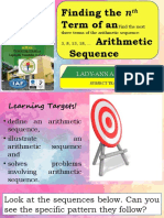 Lesson 2 Arithmetic Sequence
