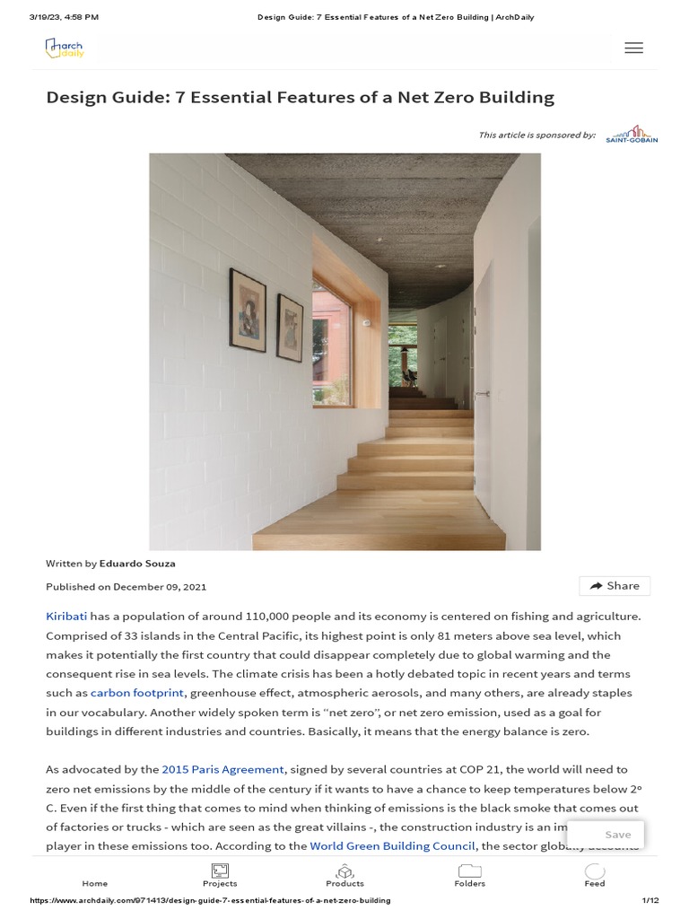 Design Guide 7 Essential Features of A Net Zero Building ArchDaily