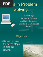 1 Steps in Problem Solving