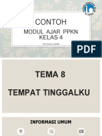 Modul Ajar PPKN Tema 8