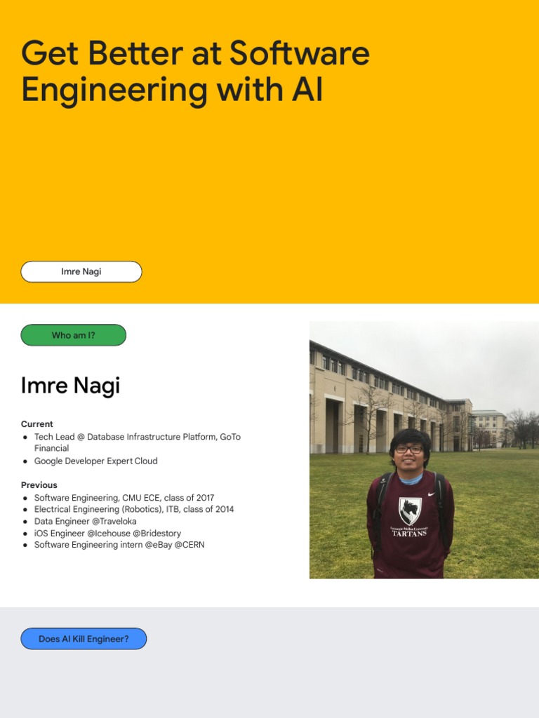 Imre - Get Better at Software Engineering With AI | PDF | Artificial ...