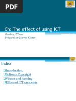 The Effect of Using ICT Igcse