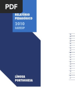 relatório SARESP_Lingua Portuguesa_2010