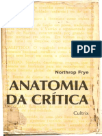 FRYE, Northrop. Anatomia Da Crítica