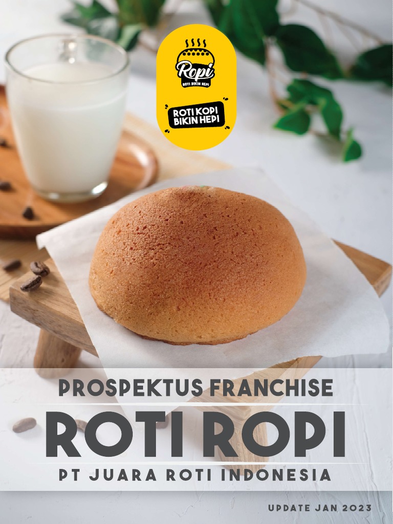 Prospektus Franchise Roti Ropi (Jan2023) - 1 | PDF | Bisnis | Memasak ...